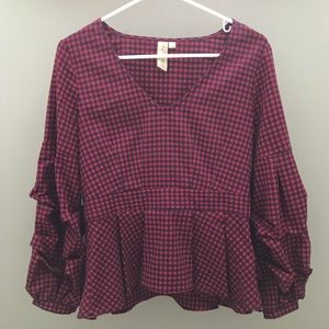 Evereve/Allison Joy Peplum Top